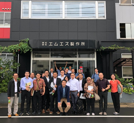  VISITS TO INDUSTRIAL COMPANIES IN JAPAN IN IDCM TRAINING MATCHING BUSINESS ACTIVITIES IN AOTS JAPAN